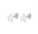 Topo estrella - topos en plata 925