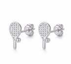 Topo raqueta tenis - topos en plata 925