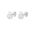 Topo mariquita - topos en plata 925