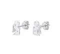 Topo ángel de la guarda - topos en plata 925
