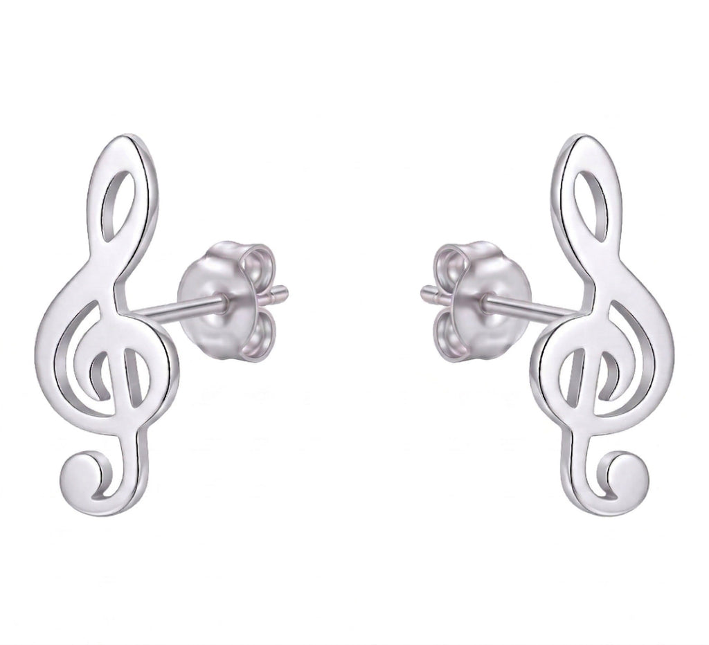 Topo clave de Sol - topos en plata 925