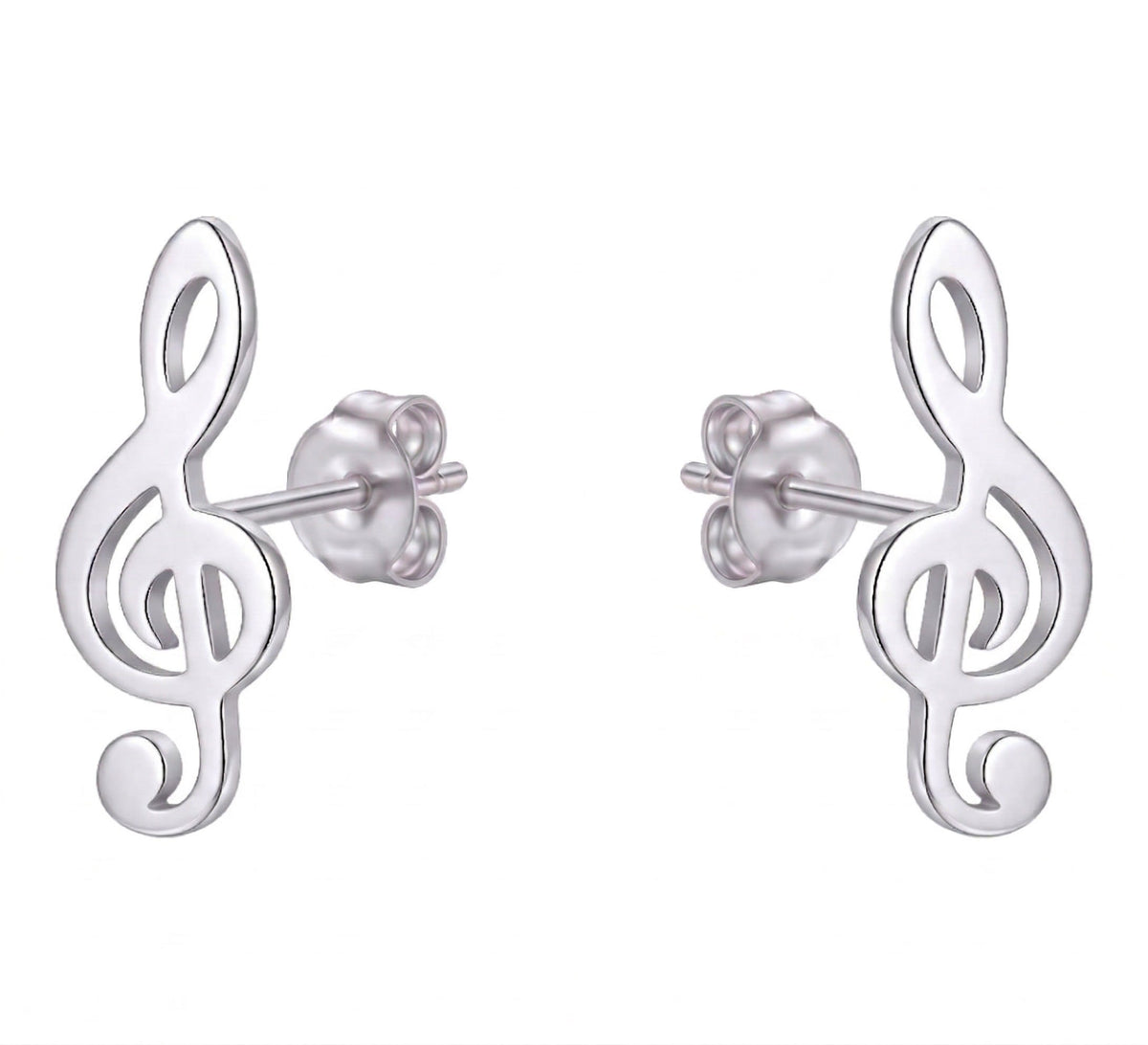 Topo clave de Sol - topos en plata 925