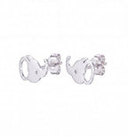 Topo cabeza de elefante - topos en plata 925